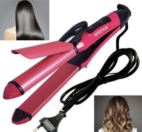 2 in 1 Hair Straightener and Curler