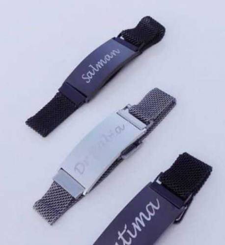 Customized name engrave bracelet