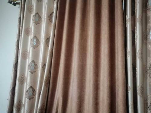 Brown Curtains