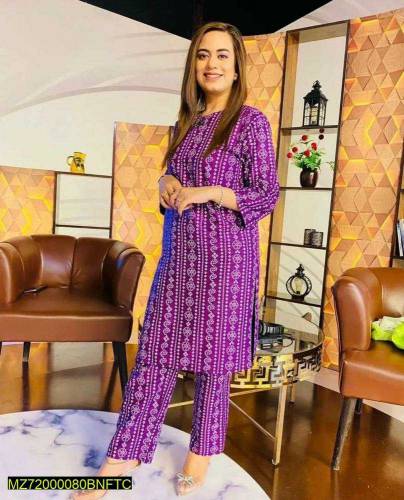 2 piece linen plain stiched suits