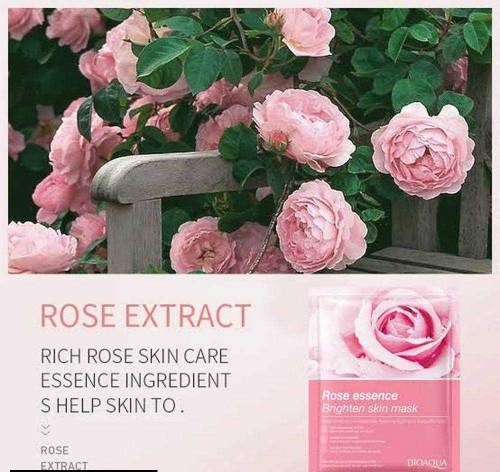 ROSE FACE SHEET MASK 