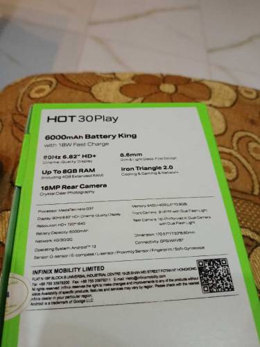 Infinix Hot 30 Play 8/64