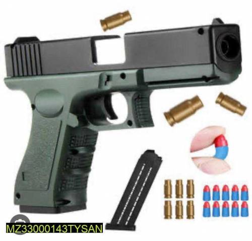 Glock air gun with nerf bullets