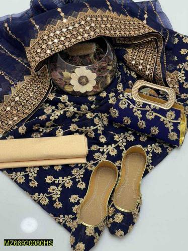 5 pc Handicarfts Womens unstitched