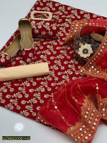 5 pc Handicarfts Womens unstitched
