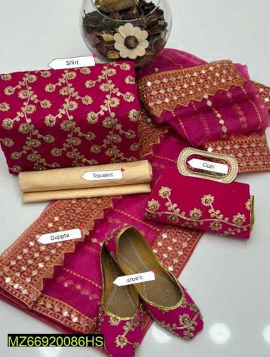 5 pc Handicarfts Womens unstitched