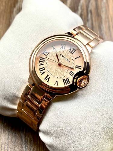 LADIES CARTIER BALOON CHAIN WATCH 