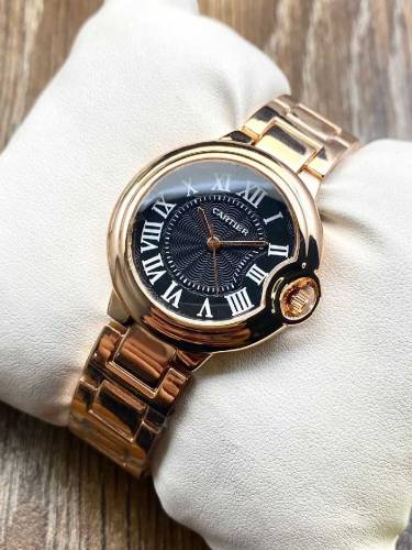 LADIES CARTIER BALOON CHAIN WATCH 