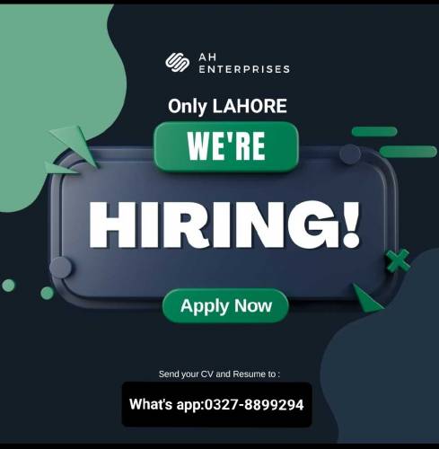 PART TIME JOBS IN LAHORE FOR BOYS AND GIRLS 