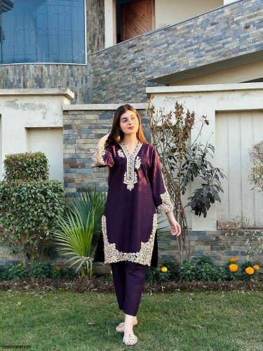 2 piece stitched suit 