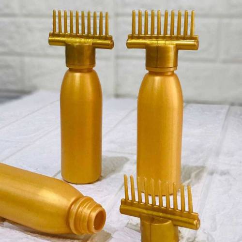 oil bottle with comb 