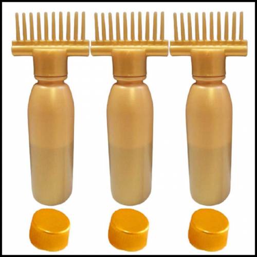 oil bottle with comb 
