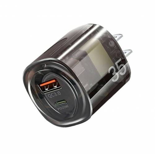 35watt fast charger with 20watt PD charging sapourted type C to type C