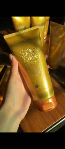 oriflamesuger scrub milk and honey for whitening scrub