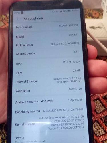 Huawei Y5 2018 