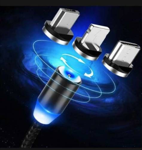 3 in 1 magnetic cable mobile charging wire