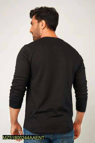 Men's Stitched Jersey Plain T-Shirt, Pack Of 5