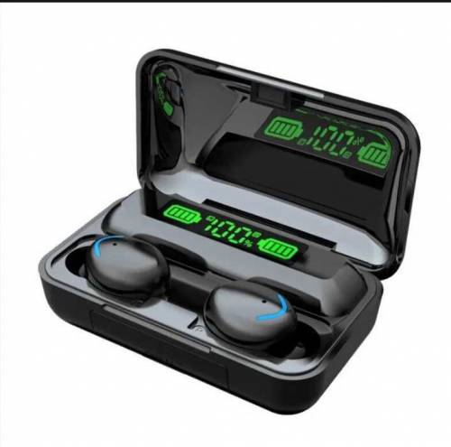 F9 Wirelees Earphons LED Display Benaural Tws 