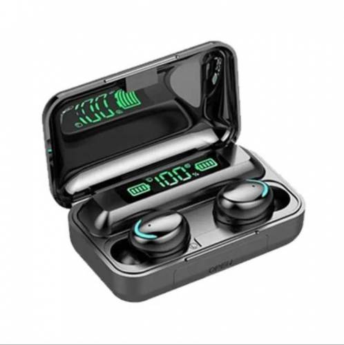 F9 Wirelees Earphons LED Display Benaural Tws 