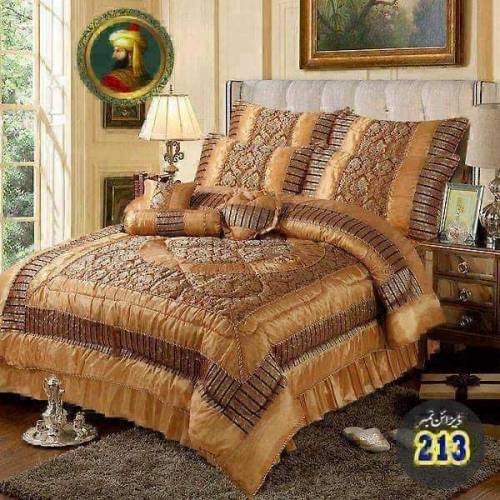 bridal fancy bed set 