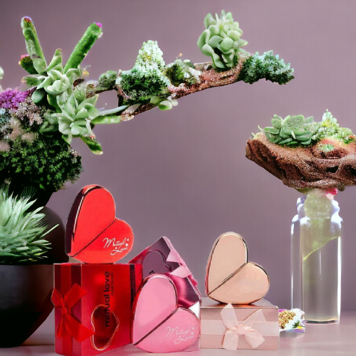 Heart Shape Perfume Gift For Her.