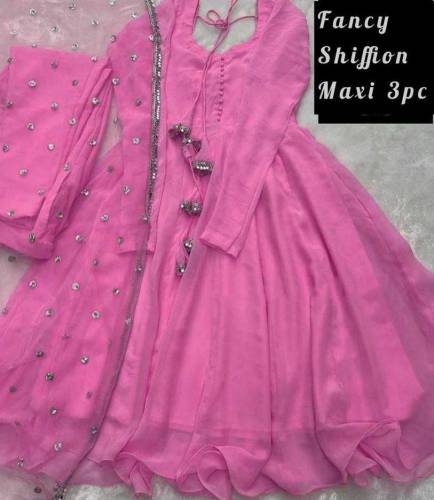 women 3pc fancy maxi 