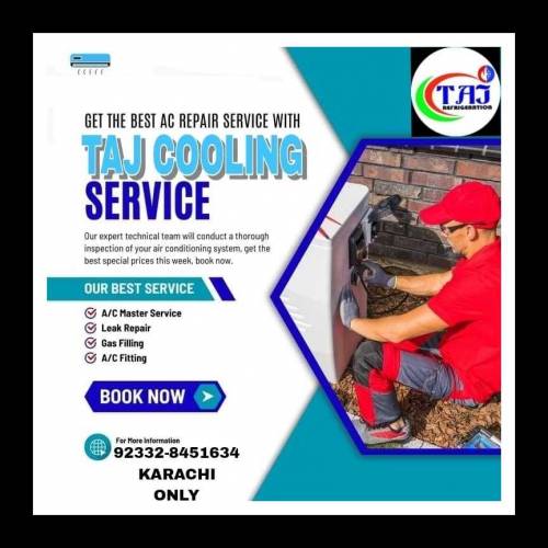 Taj cooling service 03328451634 whaysapp