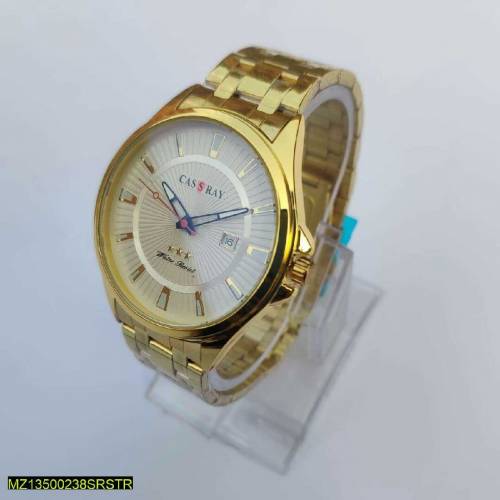 artificial gold watch 