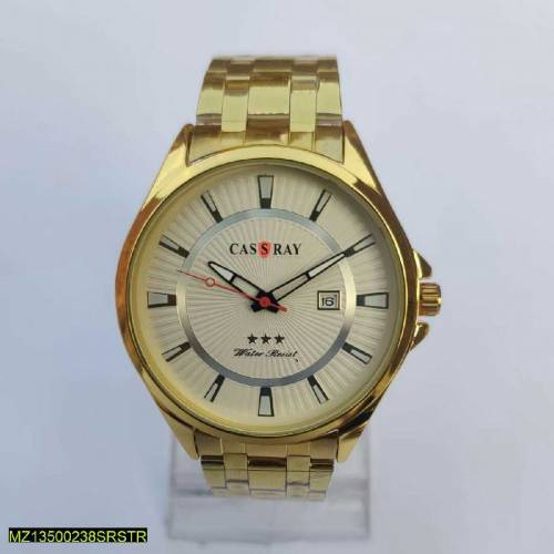 artificial gold watch 
