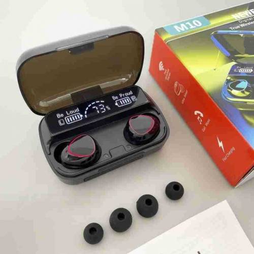 M10 TWS Earphones Wireless Earphone Touch Bluetooth Earplugs 
