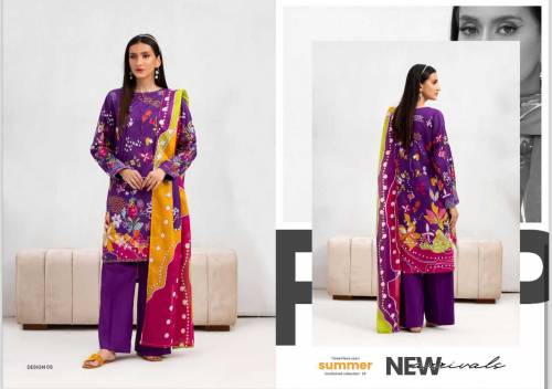 Printed shirtPrinted lawn dupattaPlain trouser