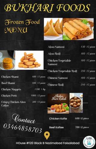 Homemade Frozen Food