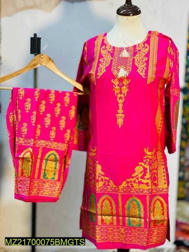 2 pc Stitched women/girls cloth
