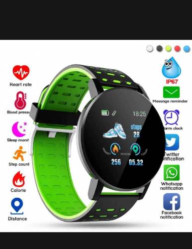 New 119 plus D18S support smart watch man and woman 