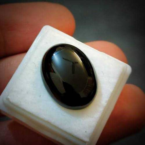black Aqeeq Stone 