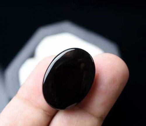 black Aqeeq Stone 