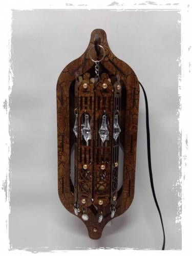 wooden wall lamp 