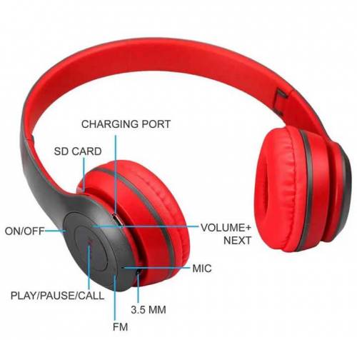 P47 WIRELESS BLUETOOTH HEADPHONE Order On WhatsApp:03160360600
