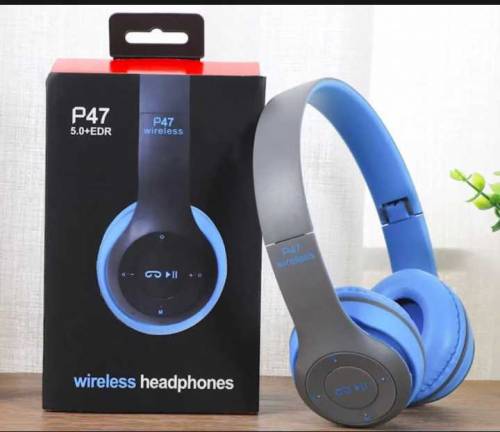 P47 WIRELESS BLUETOOTH HEADPHONE Order On WhatsApp:03160360600