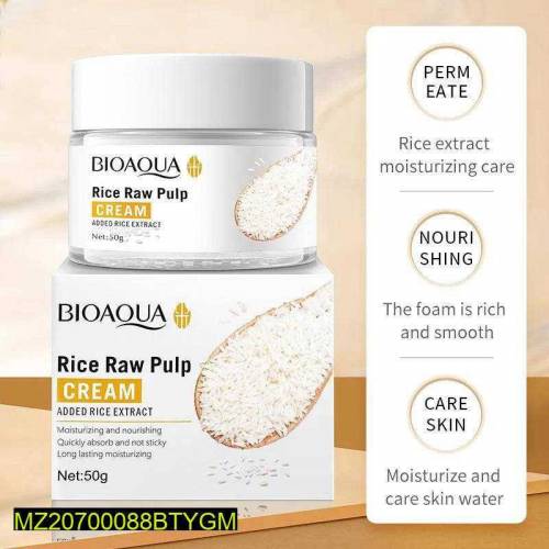 Rice Raw Pulp Moisturizing Face Cream - 50 G