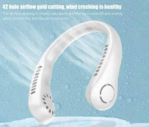  Mini Portable Neckband Fan available All Over Pakistan with cash on 🚚