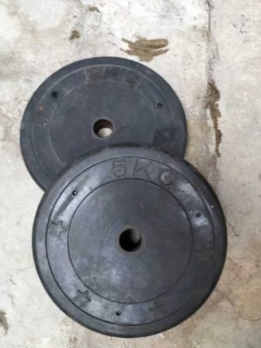 5 kg rubber plates pair 