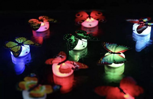 LED Butterfly Night Lights 6 pcs 