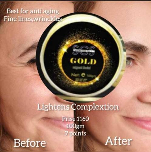 Gold urgent facial