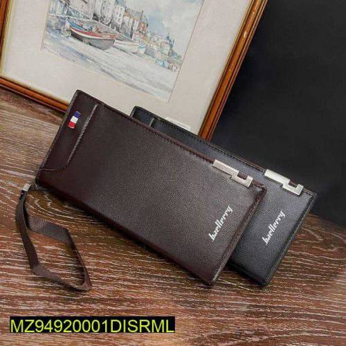 •  Material: Leather•  Details: Folds Twice Yet Compact Enough to Fit 