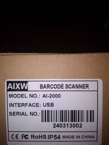 barecode scanner 