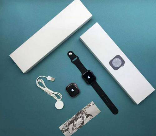 Series 9 Smart Watch with Apple Logo