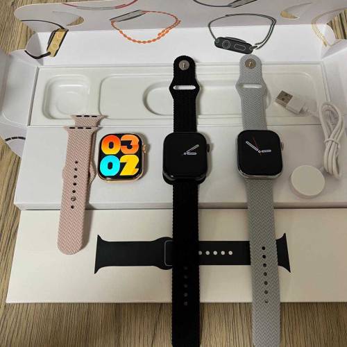 Series 9 Smart Watch with Apple Logo