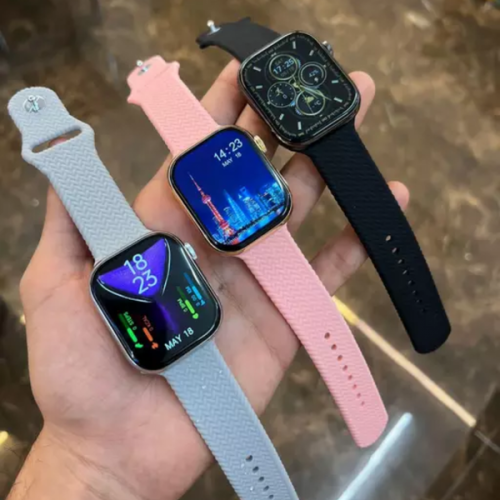 Series 9 Smart Watch with Apple Logo