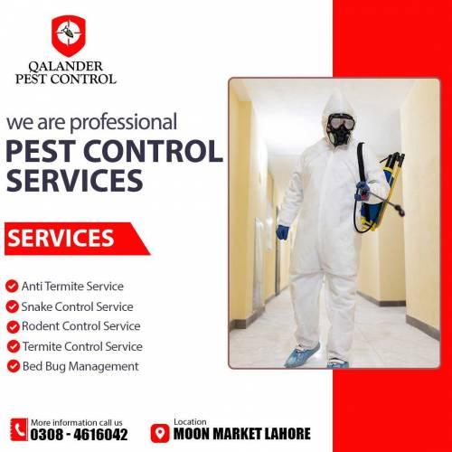 Qalandar Pest Control offers a wide range of pest management including